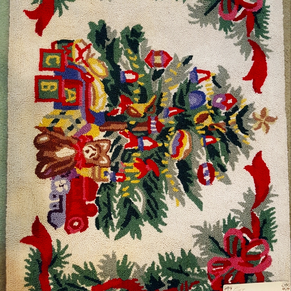 Christmas Wool Carpet